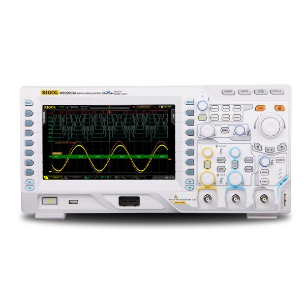 Rigol MSO2202A - Осциллограф смешанных сигналов 200 МГц, 2 канала + 16 цифровых