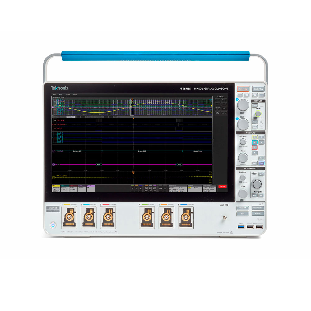 Осциллограф  Tektronix MSO66B 6-BW-4000; 4 ГГц, 6 каналов