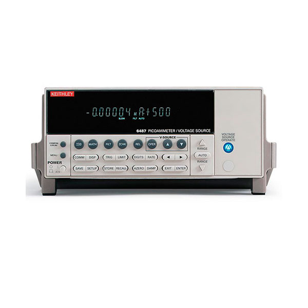 Пикоамперметр Keithley 6487/E 5.5 разрядов, источник тока 500 В