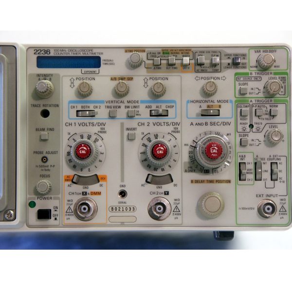 Аналоговый осциллограф Tektronix 2236 100 МГц [ снято с производства ] — изображение 2
