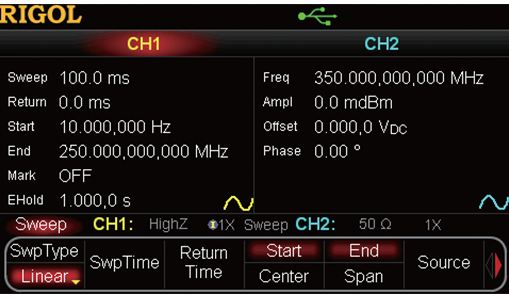 Rich Sweep Function