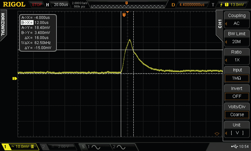 Fast Transient Response Time: < 50us