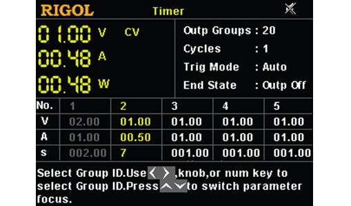 Timing output function