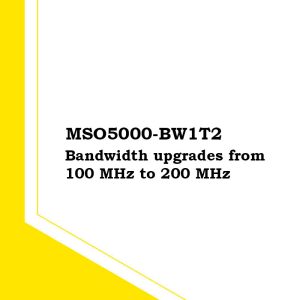 Rigol MSO5000-BW1T2 - Расширение полосы пропускания с 100 до 200 МГц