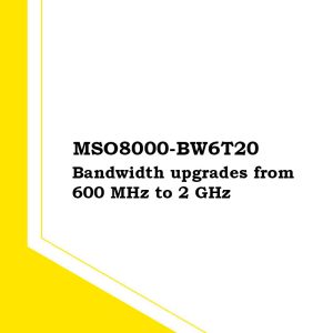 Rigol MSO8000-BW6T20 - Расширение полосы пропускания с 600 до 2 ГГц