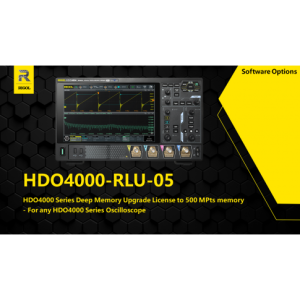 Rigol HDO4000-RLU-05 - Расширение памяти до 500 млн. точек